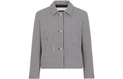 DIOR Jackets Women's Black Lapel Moderate Other
