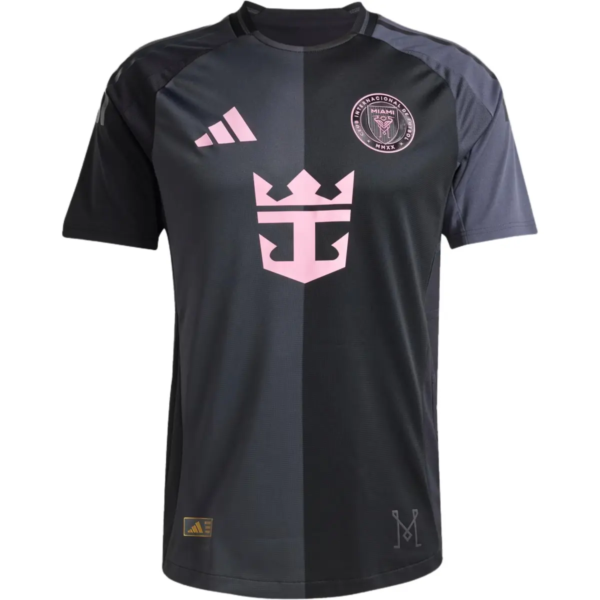 Adidas Inter Miami SS25 AWAY AUTHENTIC Soccer Jersey Men's Black
