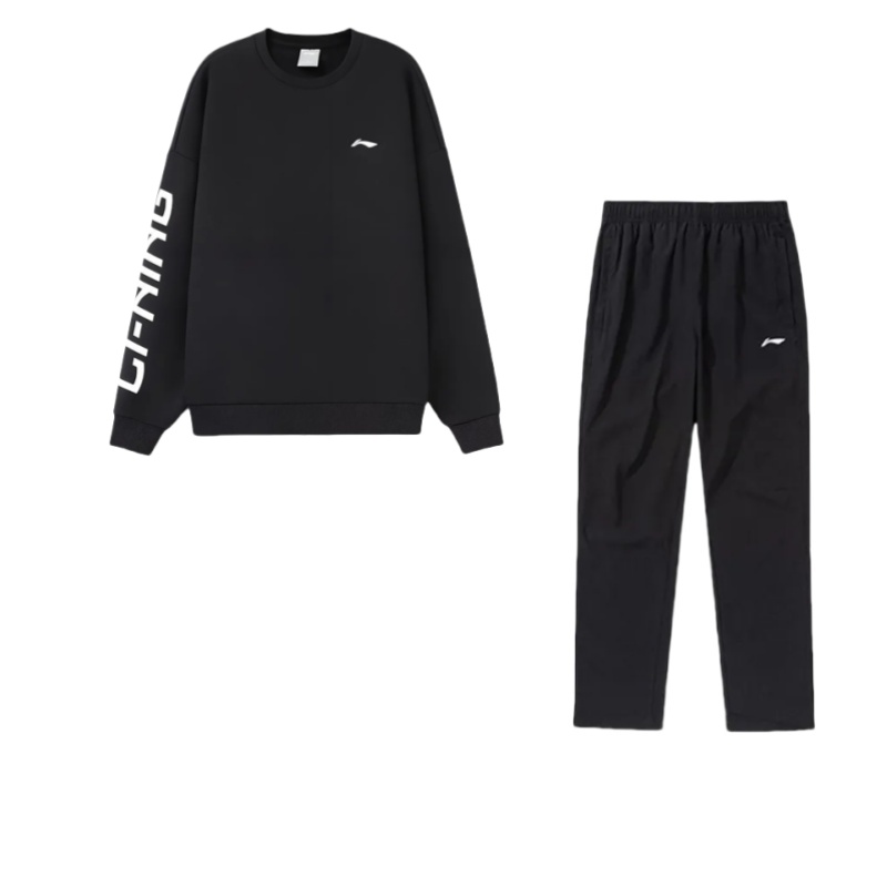 Li Ning Casual Sportswear Unisex Black
