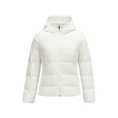 Skechers Down Jacket Women's Marshmallow White