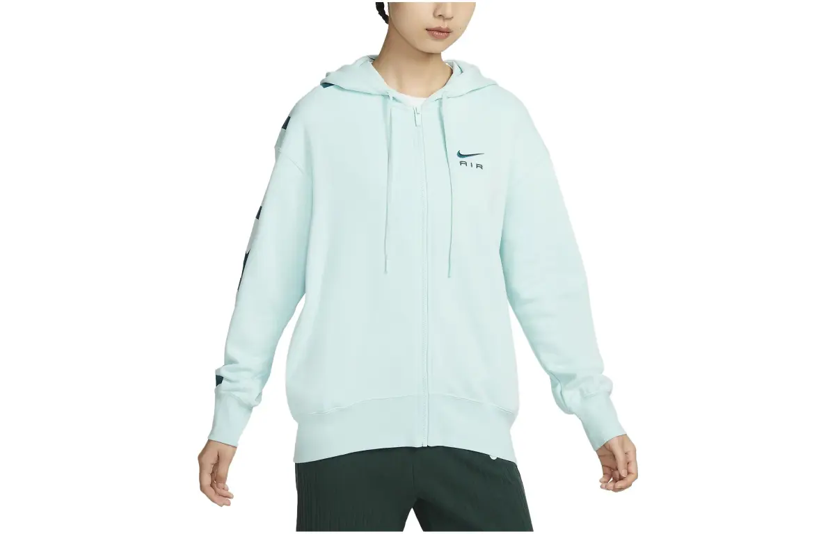 Nike Jackets Women's Light Blue Hooded (Non-detachable) Moderate Other