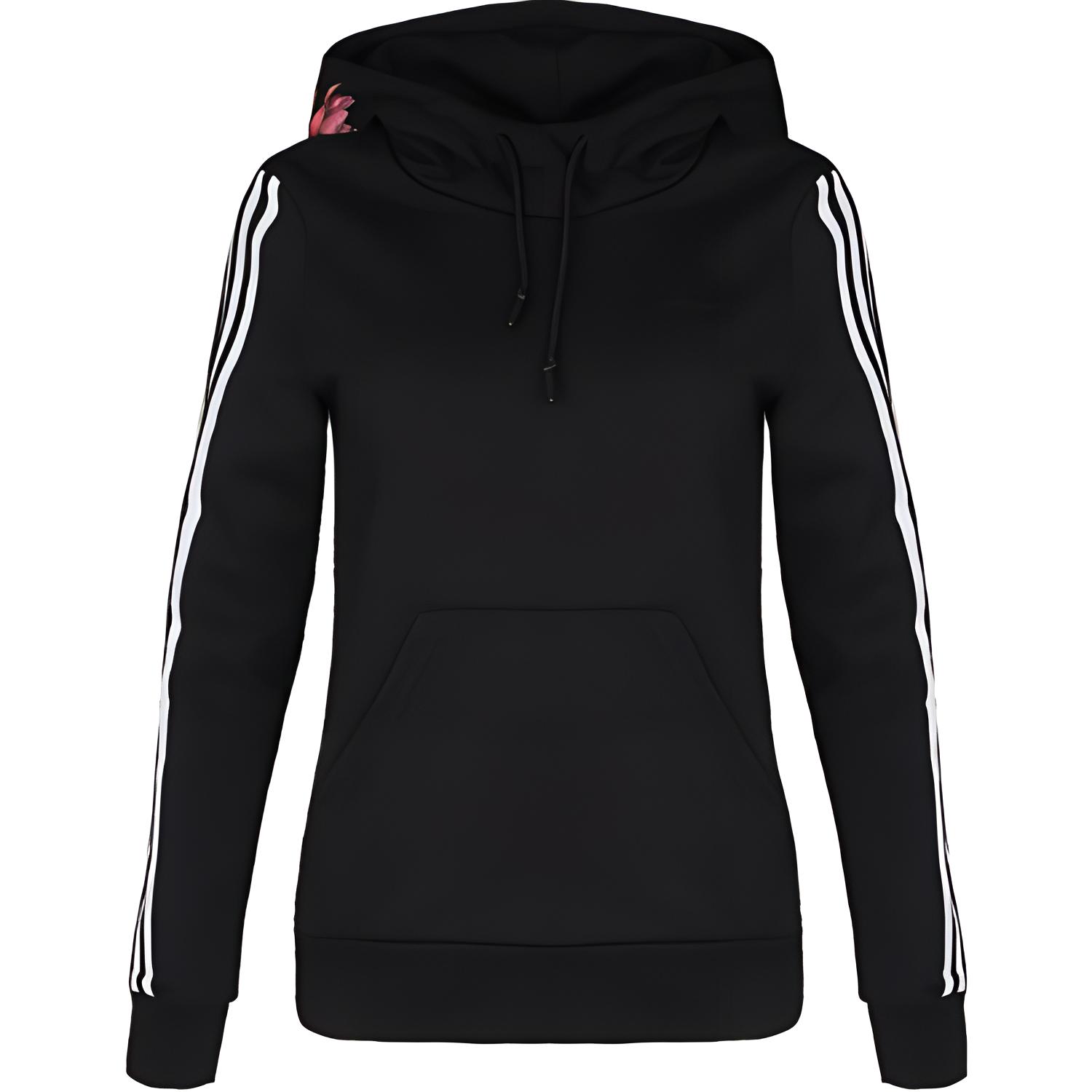 Женское худи adidas neo W VDAY HD (черное)