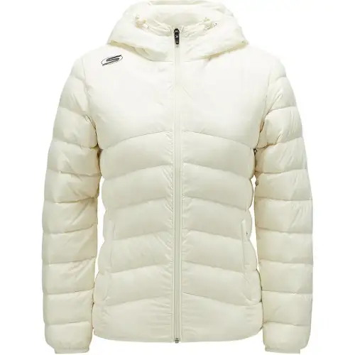 Skechers Basic Sports Collection Down Jackets Women's Marshmallow White/0074 Hooded Moderate Other