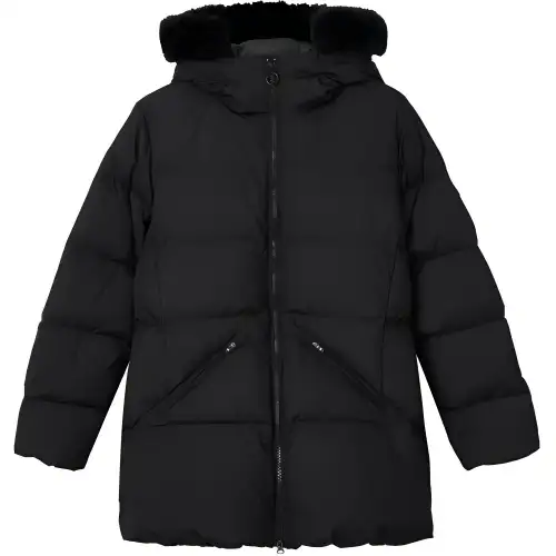Skechers Colorful Down Jacket Women's Carbon Black