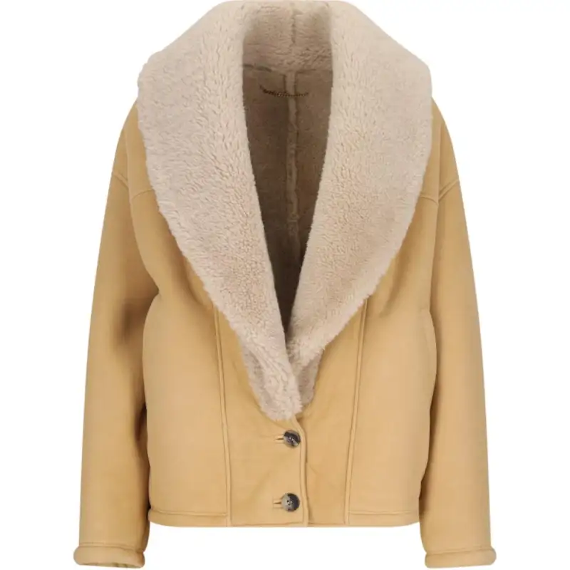 Golden Goose Deluxe Brand Single Breasted Shearling Jacket