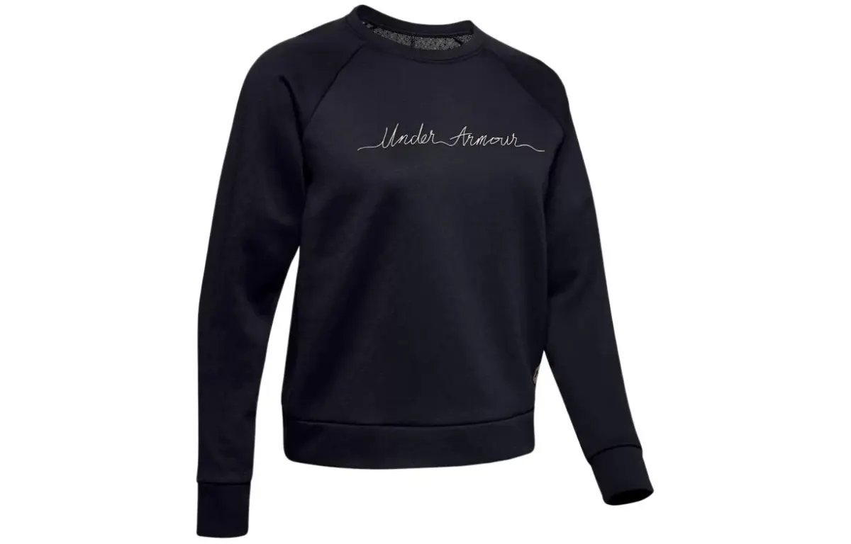 Under Armour Recovery Script Sweatshirt Women's Black