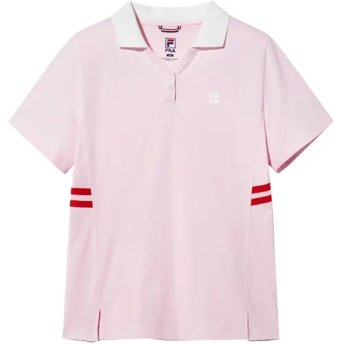 FILA Polo Shirt Women's Light Pink