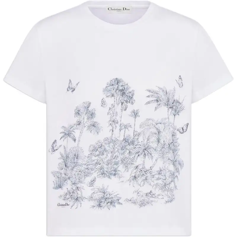 DIOR Dioriviera Regular T Shirt Women's White