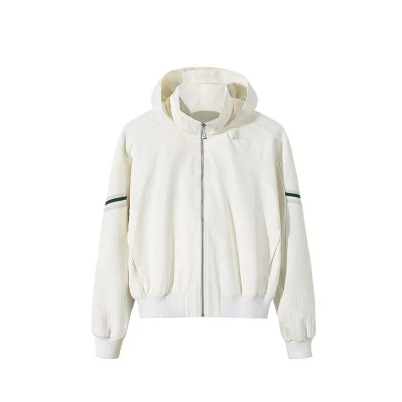 Anta Life Collection Jackets & Coats Women's Ivory White/Numbers Mist Gray