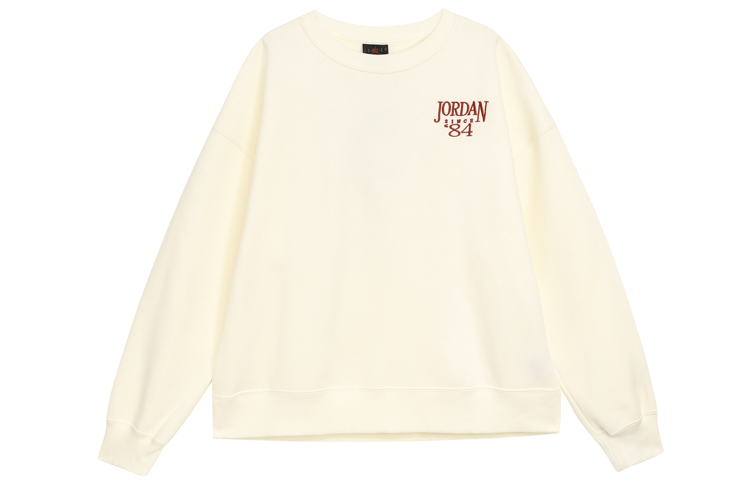 Женское худи Jordan Embroidered Sweatshirt (белое)