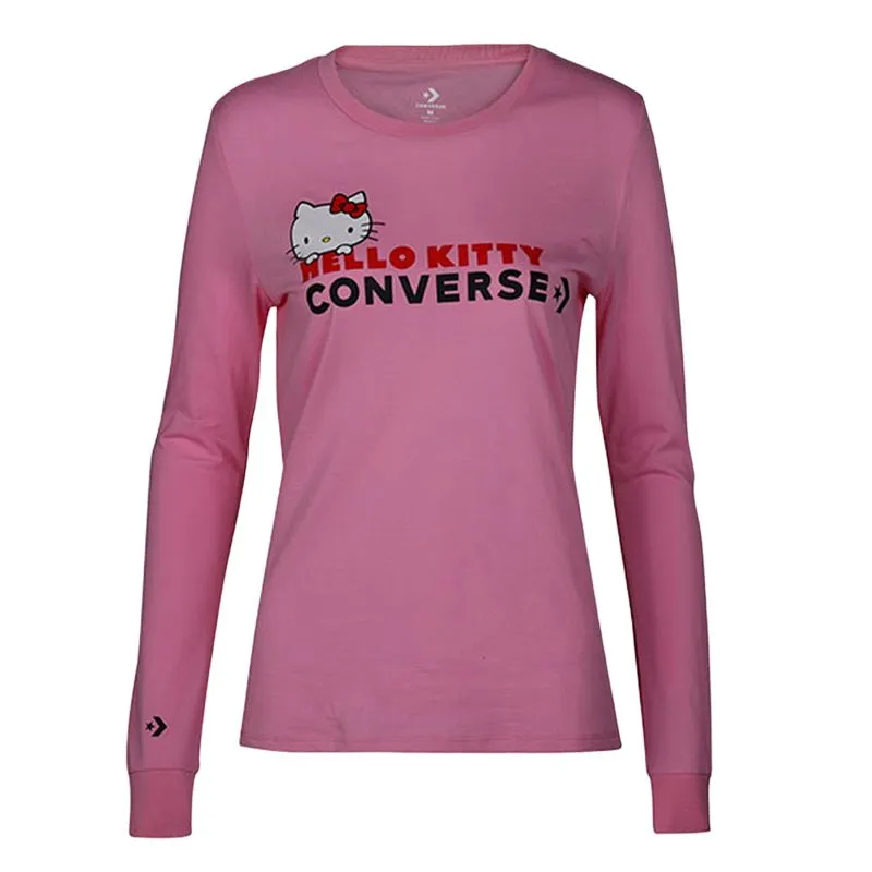 Converse x Hello Kitty/, T Shirt Women's Pink
