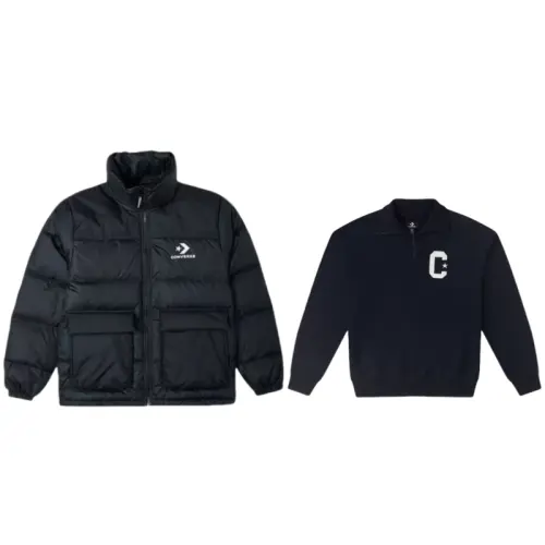 Converse Casual Sportswear Unisex Black