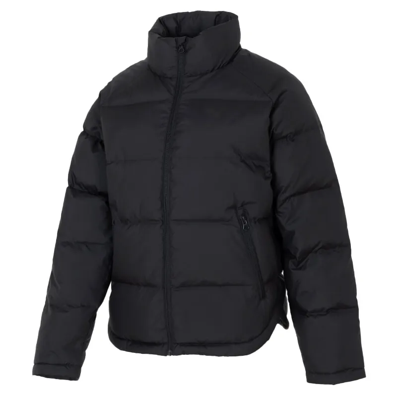 PUMA Down Jackets Women's Black Stand Collar Moderate Puffer Jacket