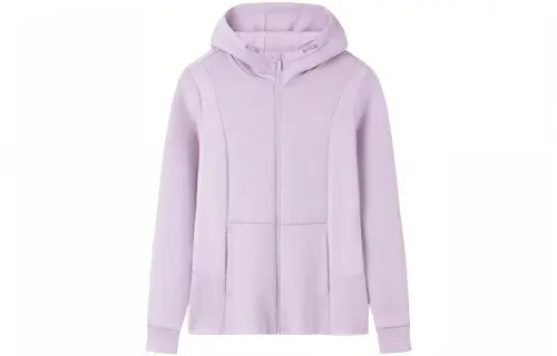 ANTA Variety Training Collection Jackets Women's Wisteria Flower Purple Hooded Moderate Other