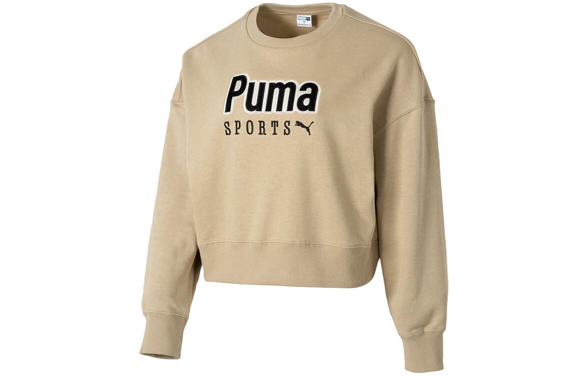 Женское худи PUMA (бежевое)
