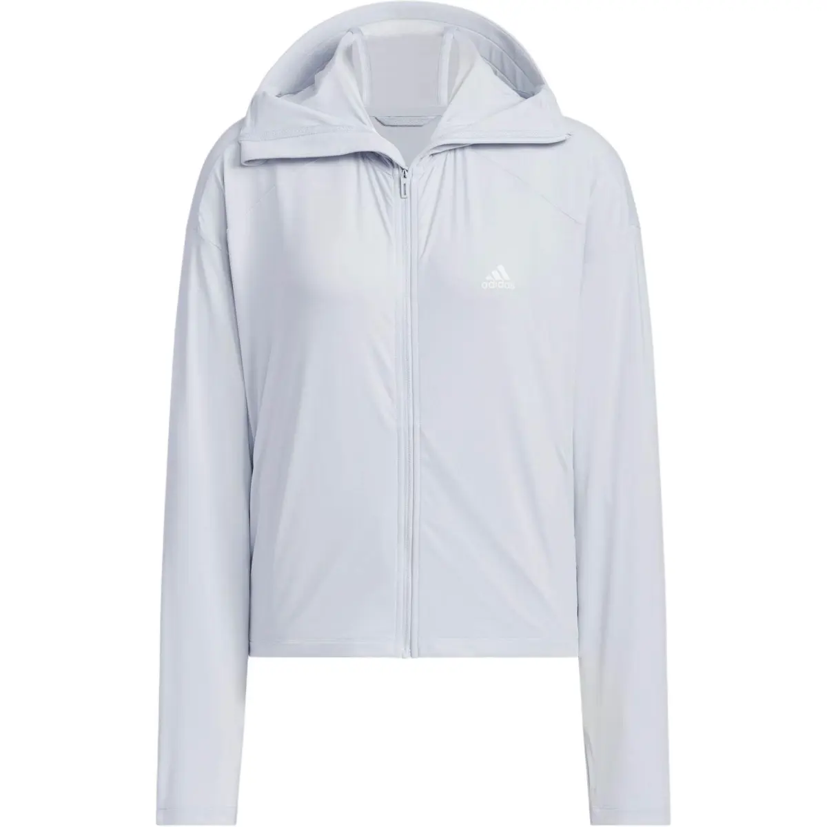 Adidas KNIT UPF JACKET Jackets & Coats Women's Light Blue