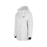 ASICS Down Jackets Women's Gray Hooded Moderate Other