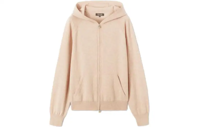 Loro Piana Jackets Women's Pink Hooded Moderate Other