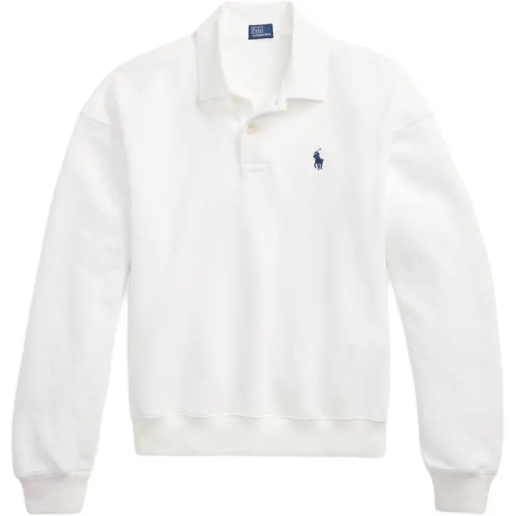 Polo Ralph Lauren Polo Shirt Loose Fit Women's White