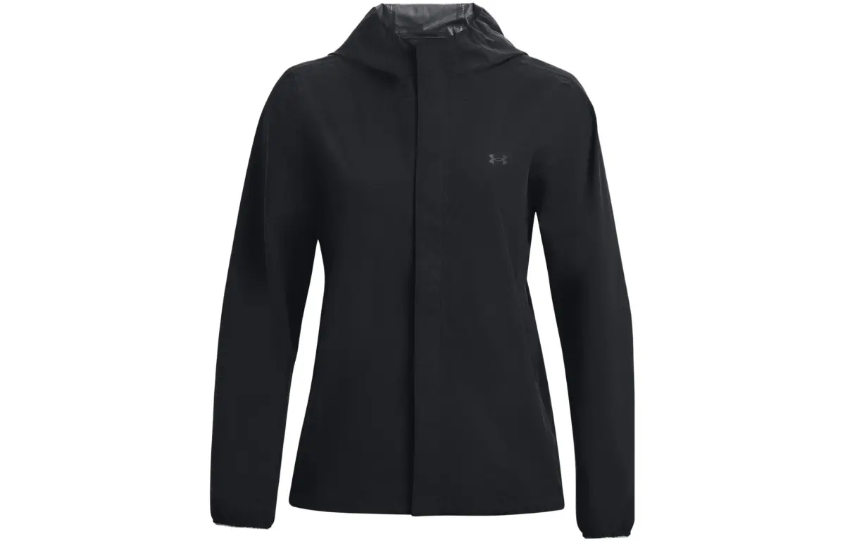 Under Armour Jackets Women's Black Hooded Moderate Other