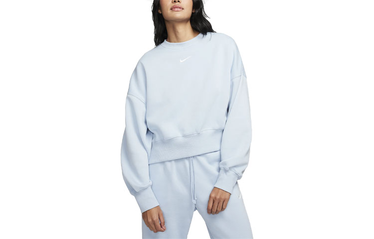 Женский свитшот Nike Sportswear Phoenix Fleece (синий)