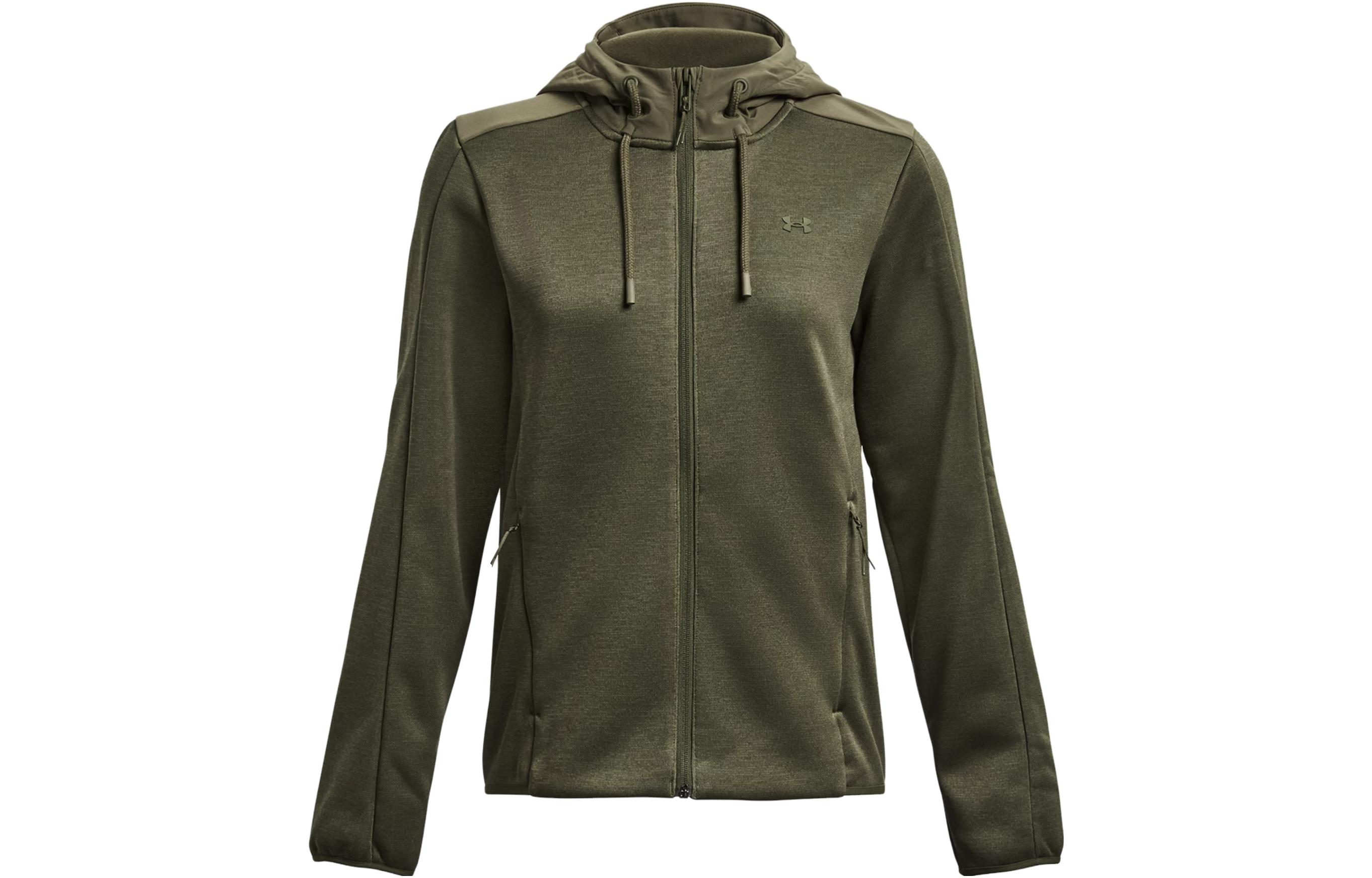 Under Armour Swacket Jackets Women's Olive Hooded Moderate Other
