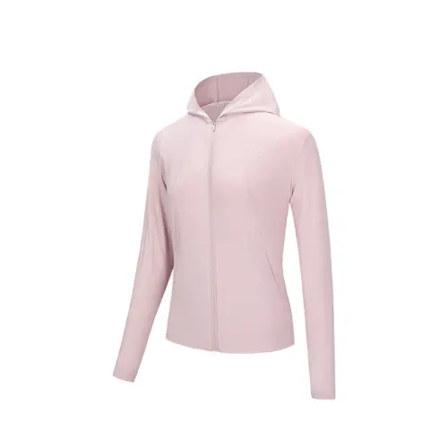 Anta Variety Training Collection Jackets & Coats Women's Mousse Pink