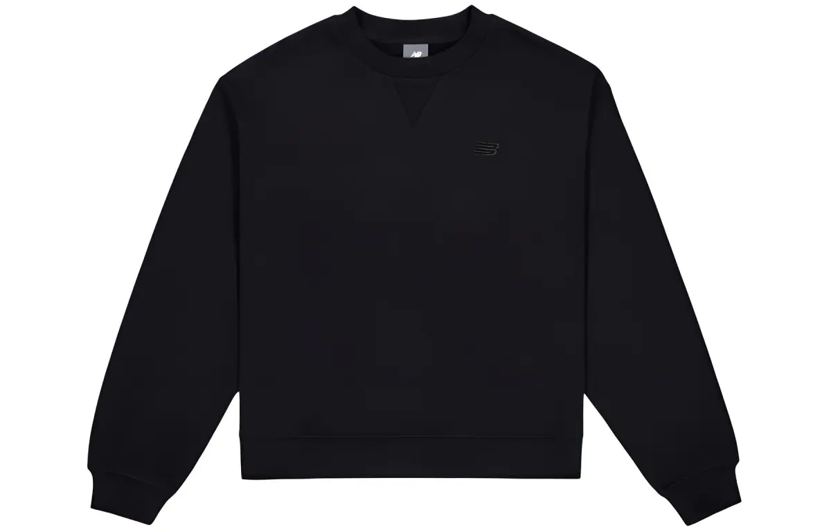 New Balance Athletics French Terry Crew Sweatshirt Women's Black