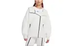 Nike Jackets Women's Light Gray Hooded Moderate Other