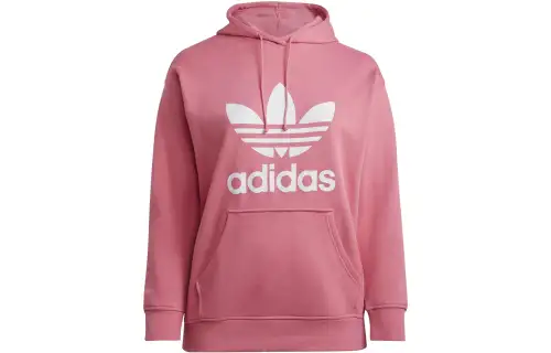 Adidas Originals Trefoil Hoodie Sweatshirt Women's Pink