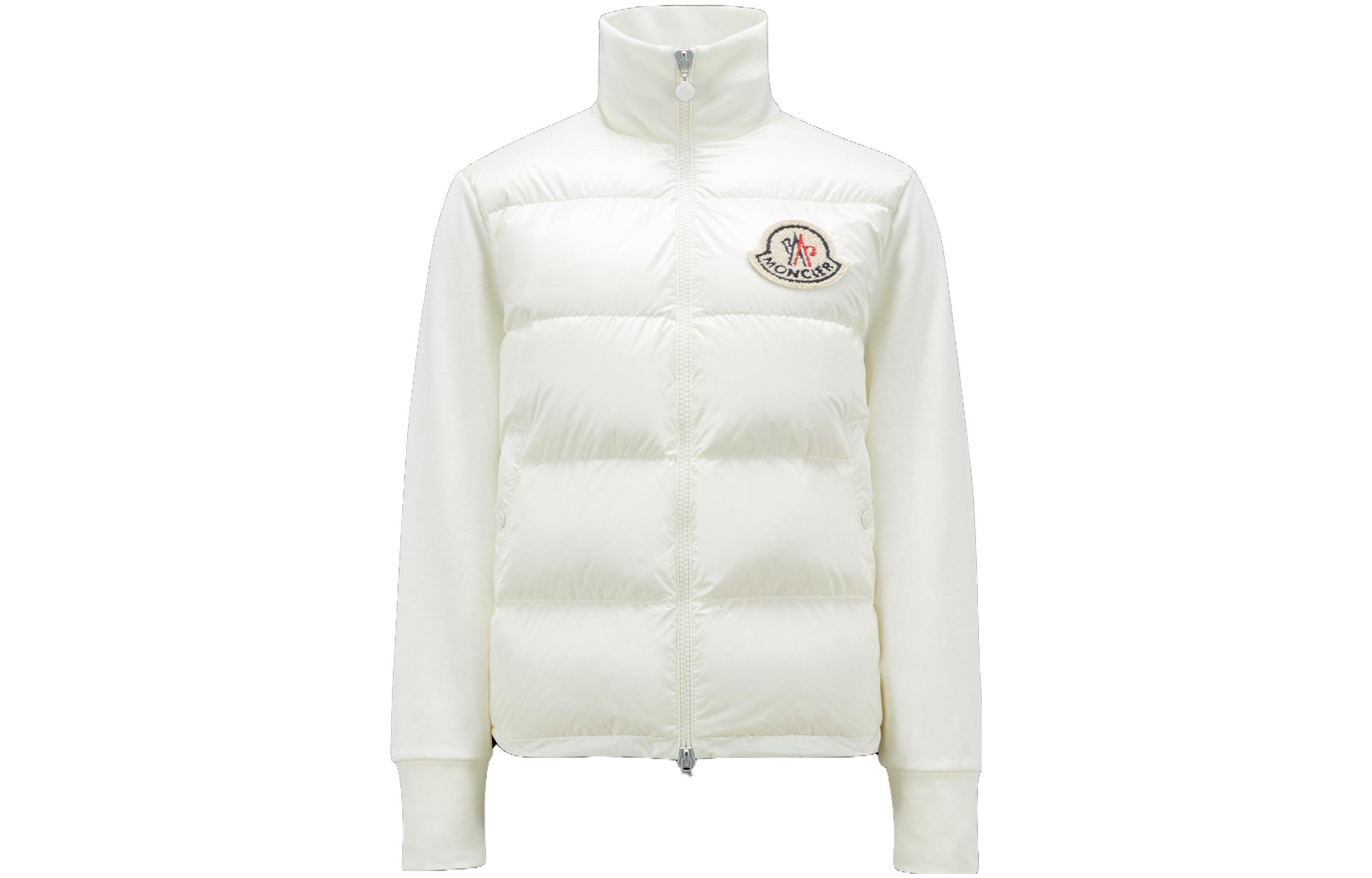 Женский пуховик Moncler (слоновая кость)