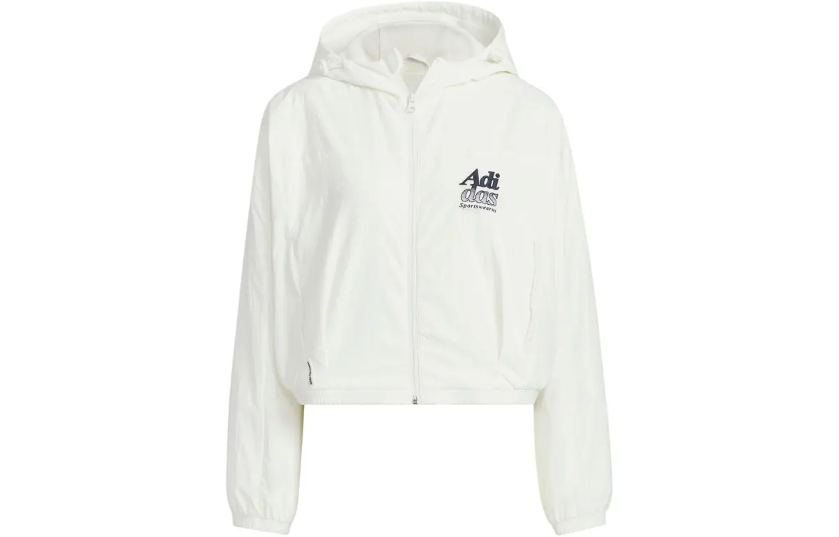 Adidas LOGO JACKET Jackets & Coats Women's Jade White
