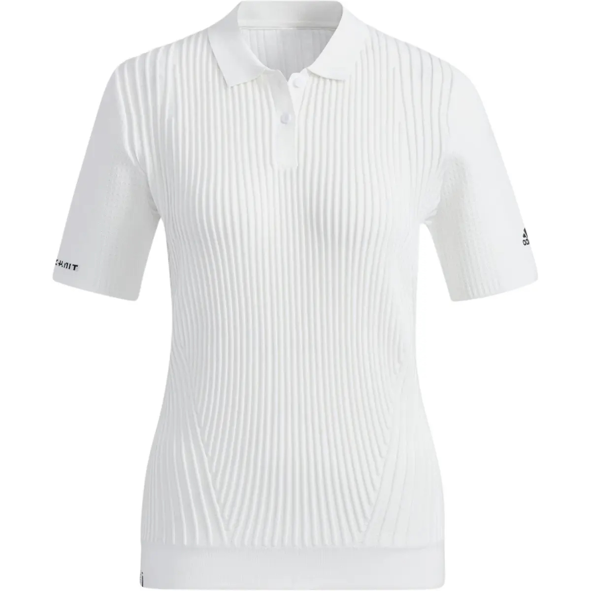 Adidas STATEMENT PRIMEKNIT Polo Shirt Women's White