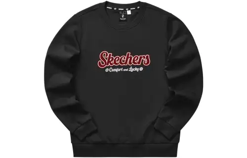 Skechers New Year Sweatshirt Women's Carbon Black
