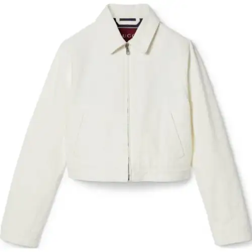 GUCCI Gg Jacquard Denim Jacket