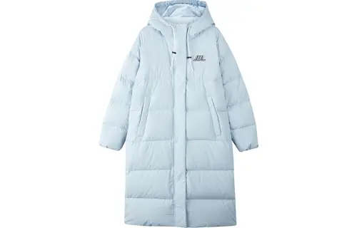 Skechers Colorful Down Jackets Women's Cashmere Blue Hooded Moderate Other