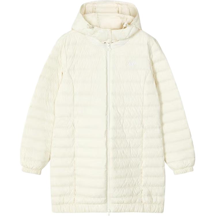 Skechers Colorful Down Jackets Women's Ecru/00PS Hooded Moderate Other