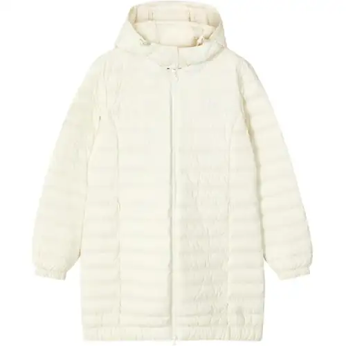 Skechers Colorful Down Jackets Women's Ecru/00PS Hooded Moderate Other