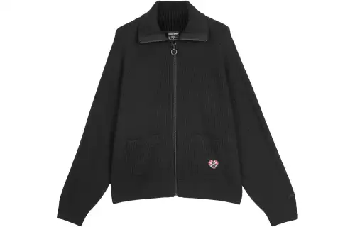 Skechers Jackets Women's Carbon Black/0018 Lapel Moderate Other