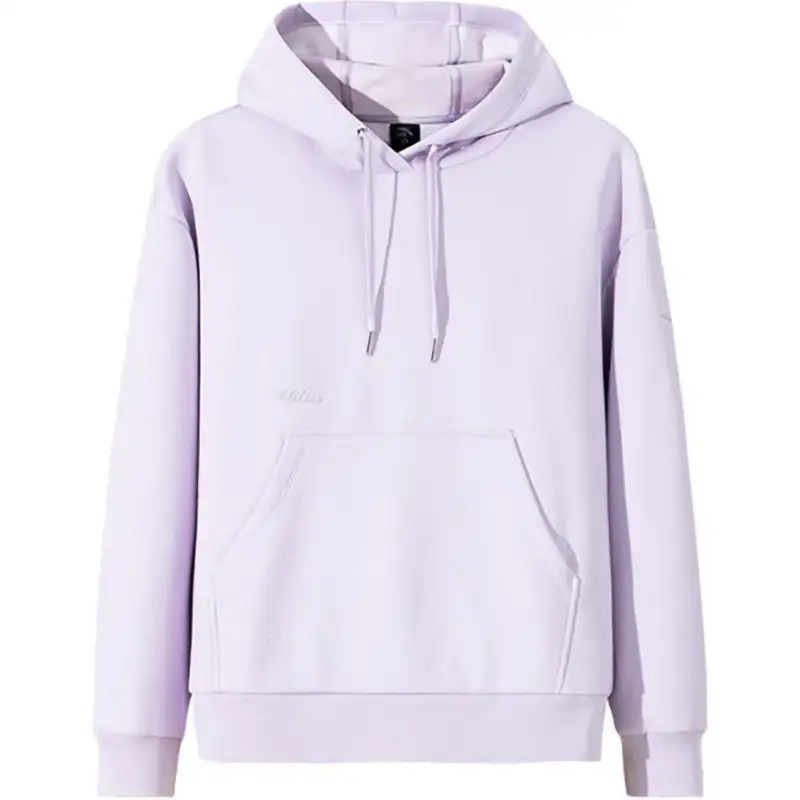 Anta Variety Training Collection Comfortable Casual Minimalist Style Loose Fit Fleece Lined Hooded Sweatshirt Women's