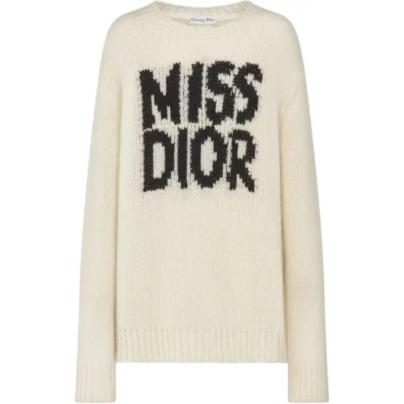 DIOR Cashmere Sweater Women's Ecru
