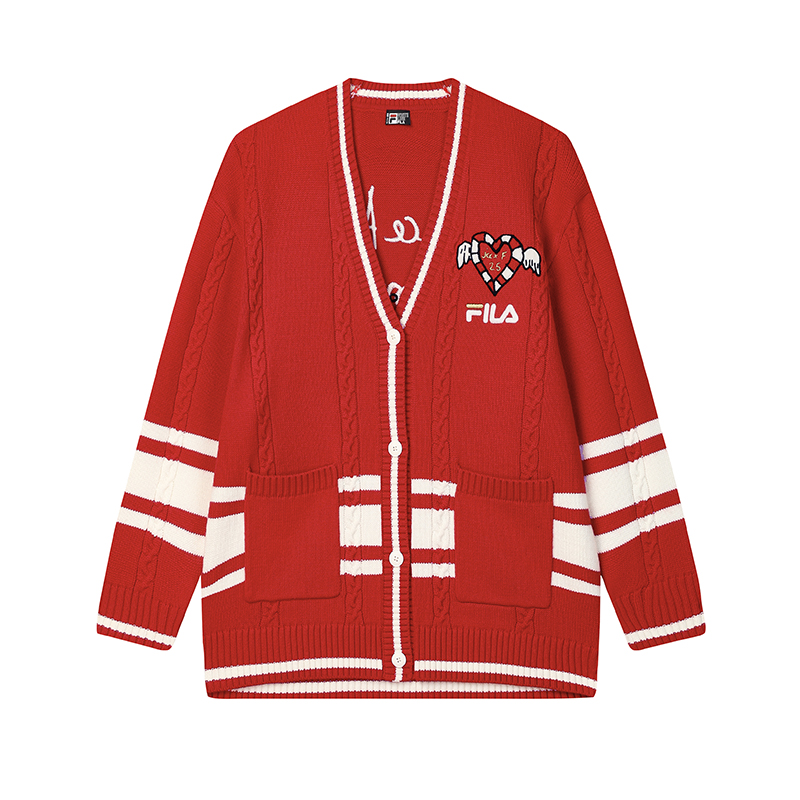 Женская кофта Fila Originale CNY (красная)
