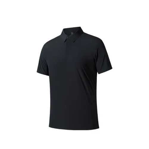 Anta Champion All Weather Collection Polo Shirt Men's Basic Black