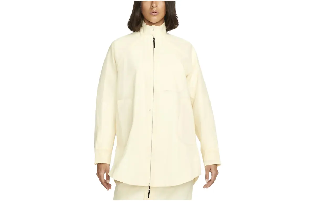Nike Jackets Women's Coconut Milk Stand Collar Moderate Other