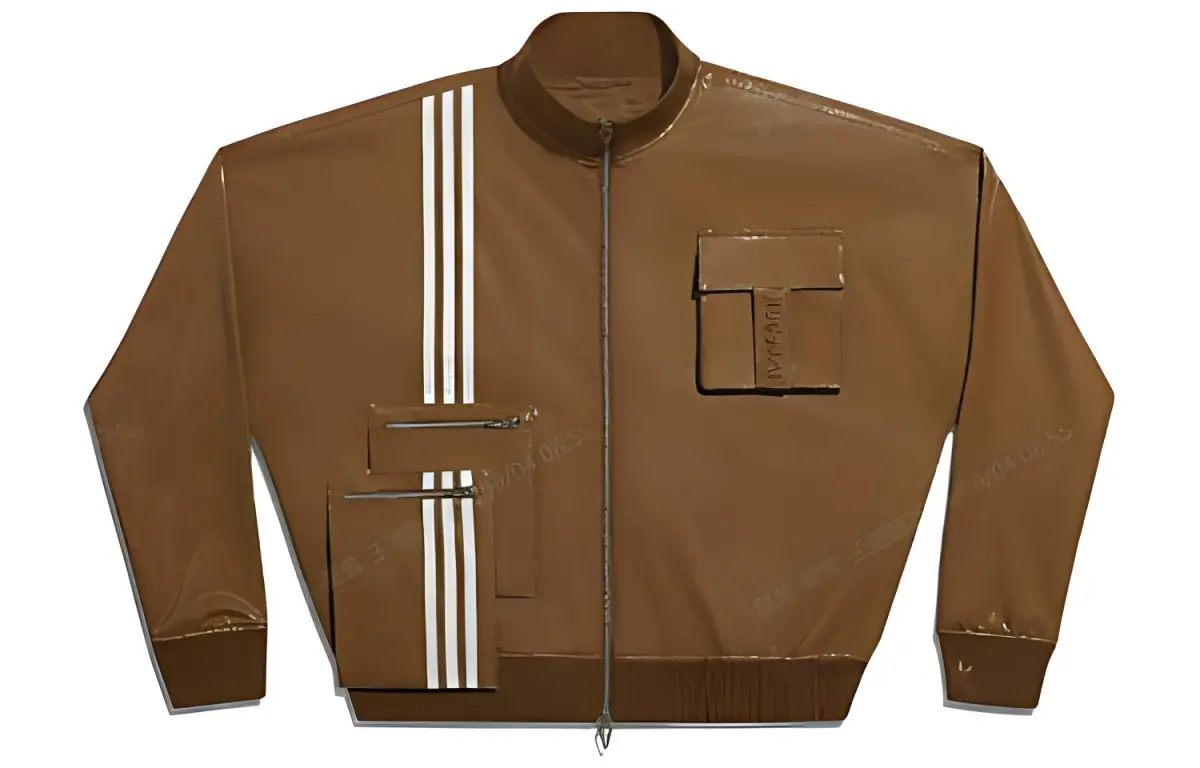 Adidas Ivy Park Latex Track Jacket All Gender Wild Brown