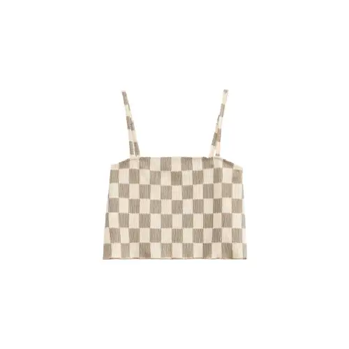 Vans Wren Checkerboard Cami Top Camisole Women's Brown