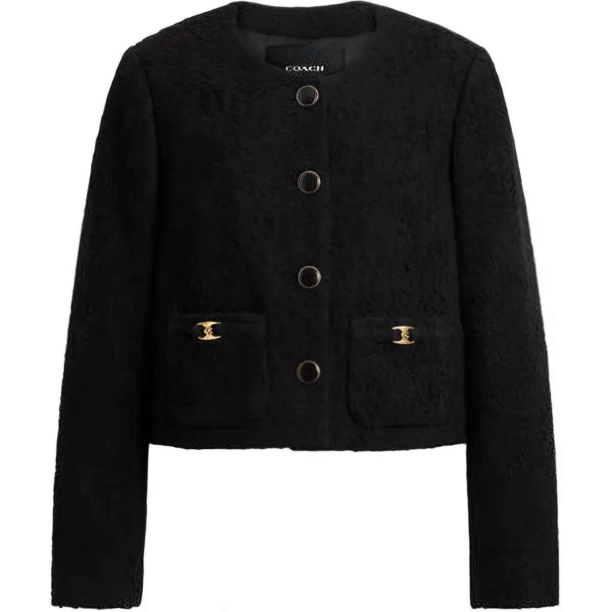 COACH SS25 Jackets & Coats Women's Black