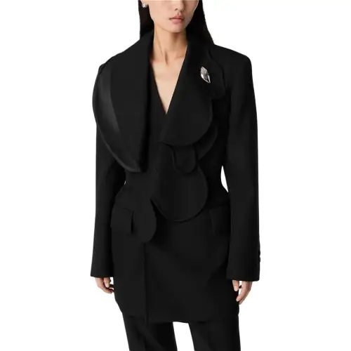Bottega Veneta SS25 Jackets & Coats Women's Black