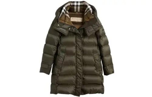 Burberry Down Jacket Women's Green