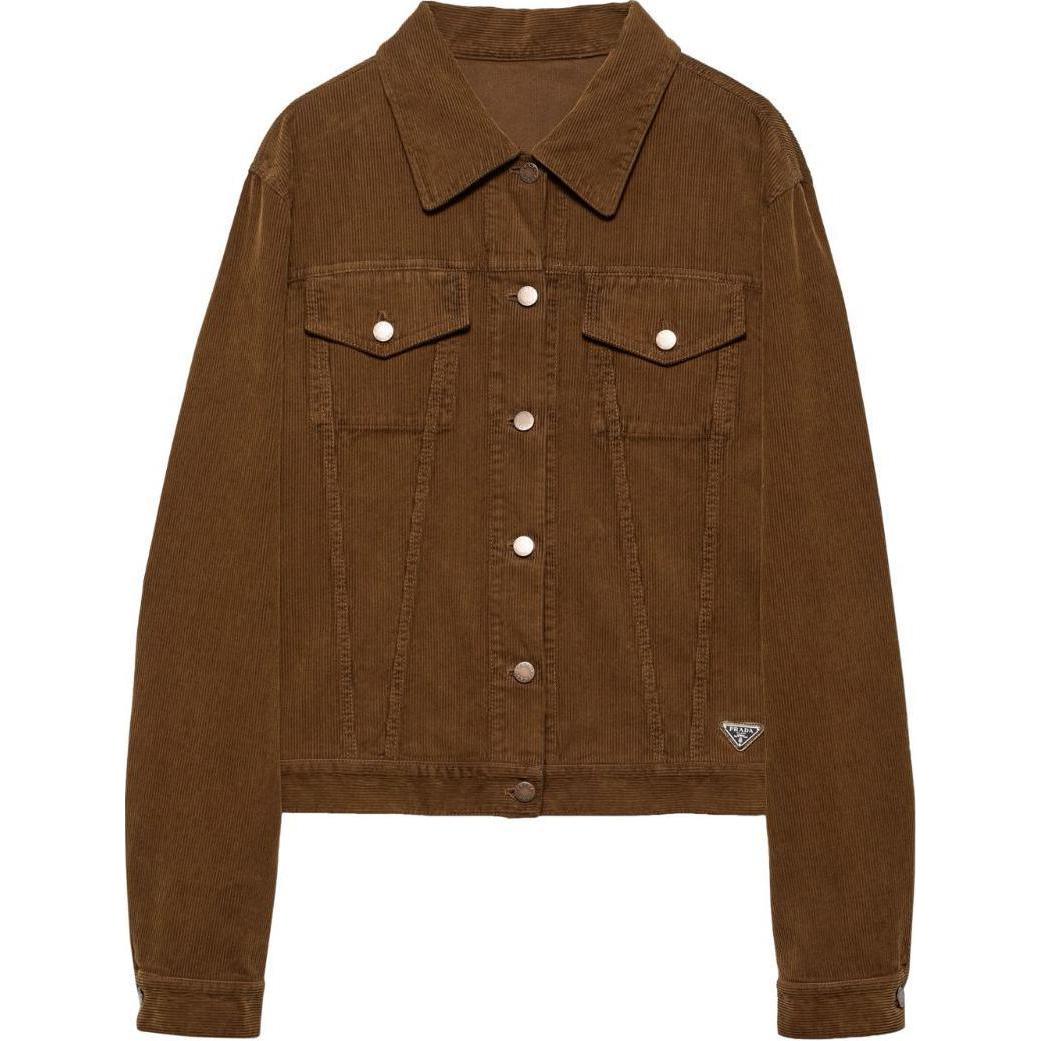 PRADA Corduroy Blouson Jacket